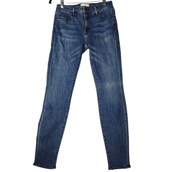 PARKER SMITH Denim - Parker Smith Jeans Womens Sz 27 Ava Skinny Stardew Light Distressing